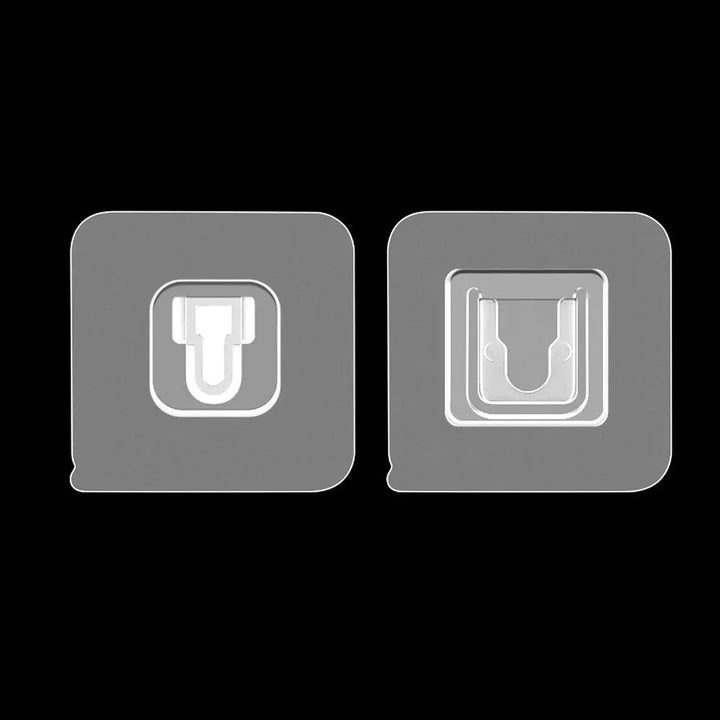 Heavy Duty Adhesive Hooks - 1 Pair - Superior eMart