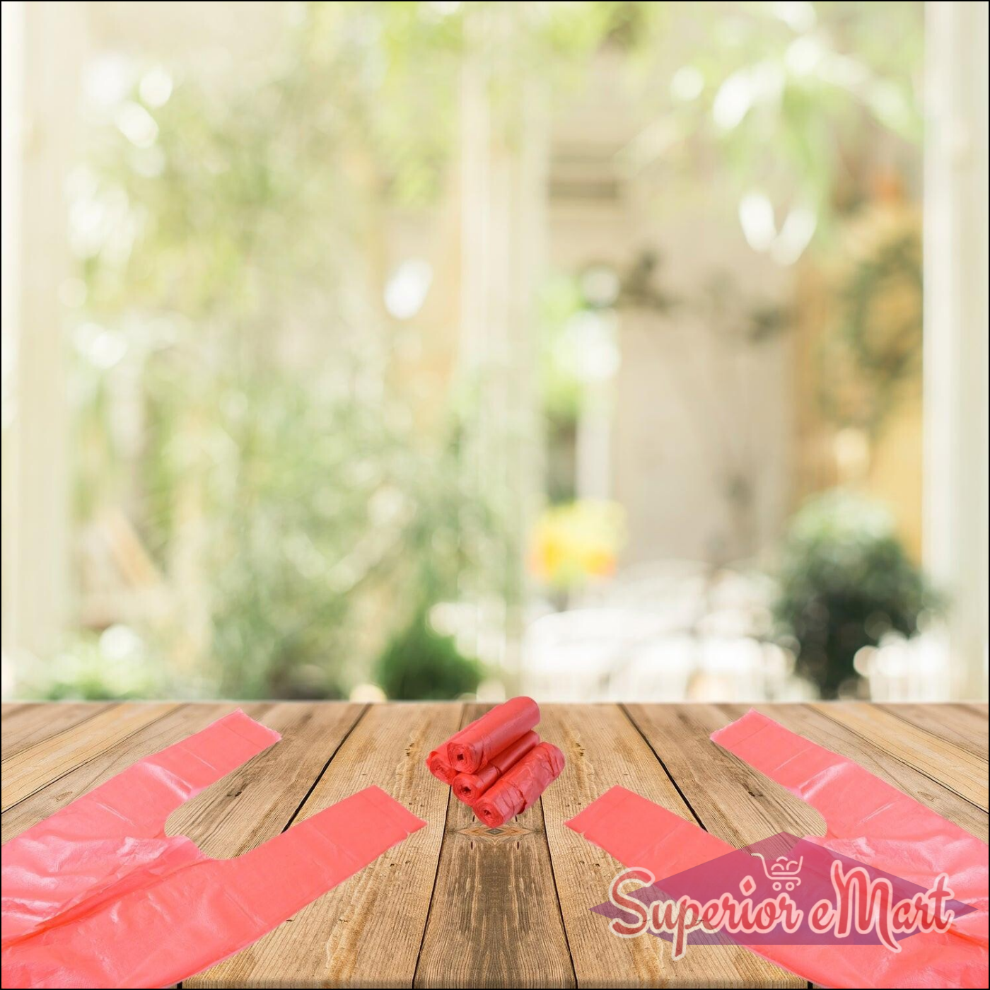 Heavy Duty Garbage Bags 45 X 40 Cm - (5 Pc) - Superior eMart