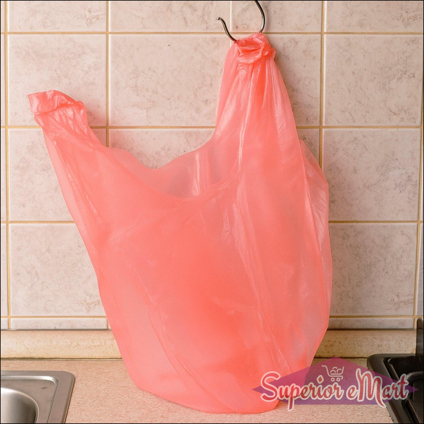 Heavy Duty Garbage Bags 45 X 40 Cm - (5 Pc) - Superior eMart