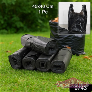 Heavy Duty Garbage Bags 45x40 Cm - (1 Pc) - Superior eMart