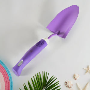 Superior eMart heavy duty garden tools trowel with a durable purple handle for easy planting