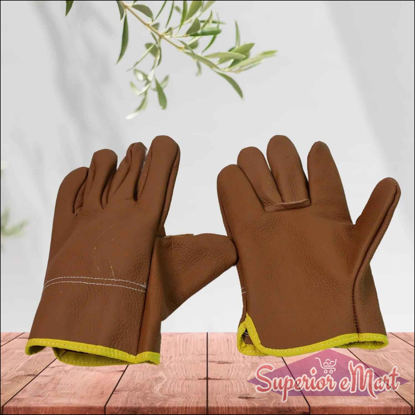 Heavy Duty Gardening Gloves 1 Pair - Superior eMart