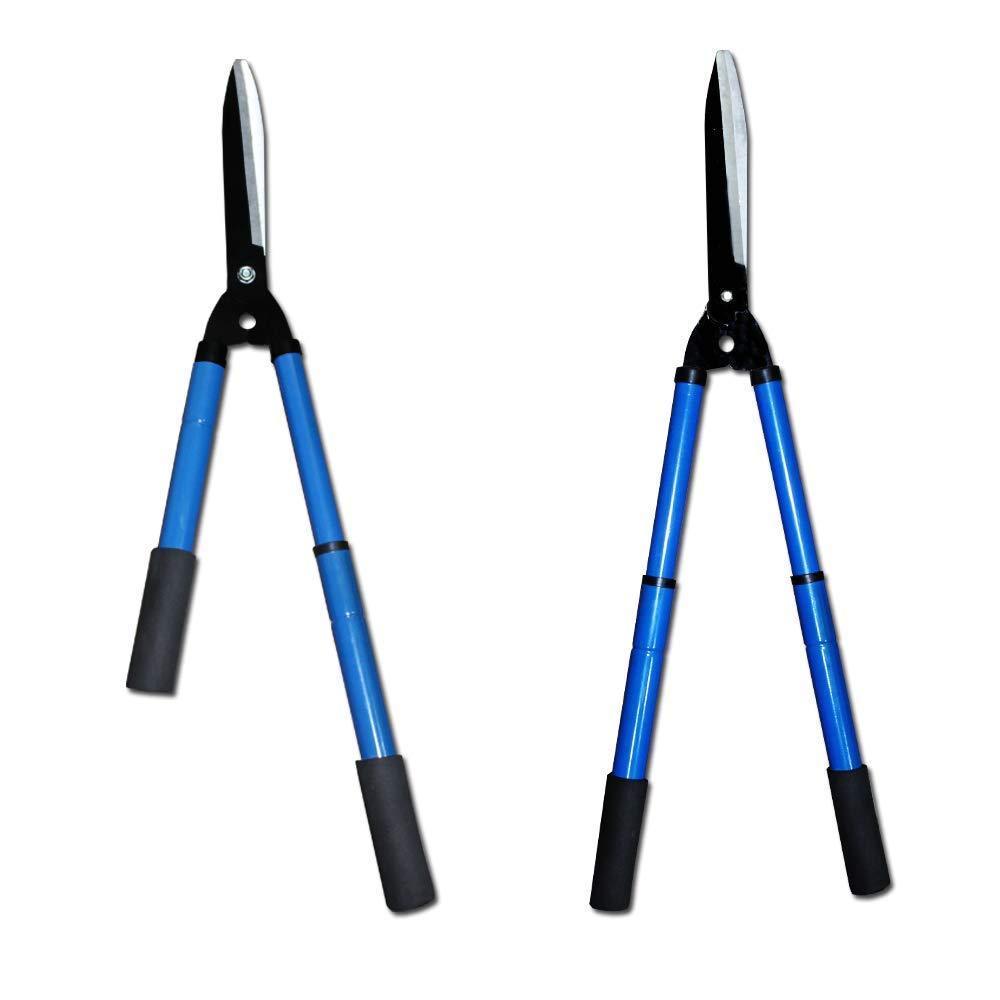 Superior eMart heavy duty hedge shear with extendable handles for easy trimming and shaping of hedges