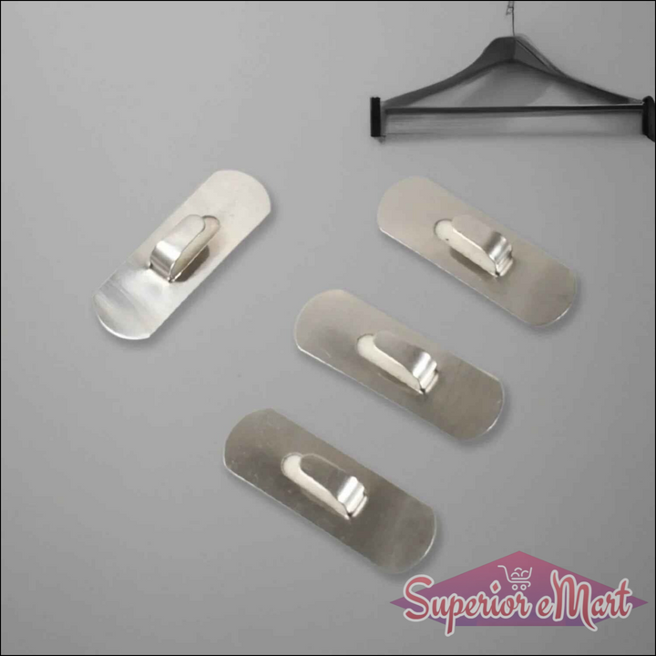 Heavy Duty Wall Hooks 4 Pcs - Superior eMart