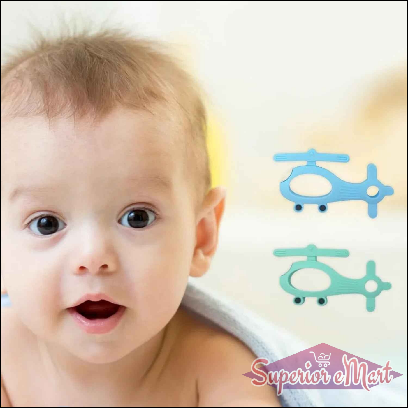 Helicopter Shape Teether - Superior eMart