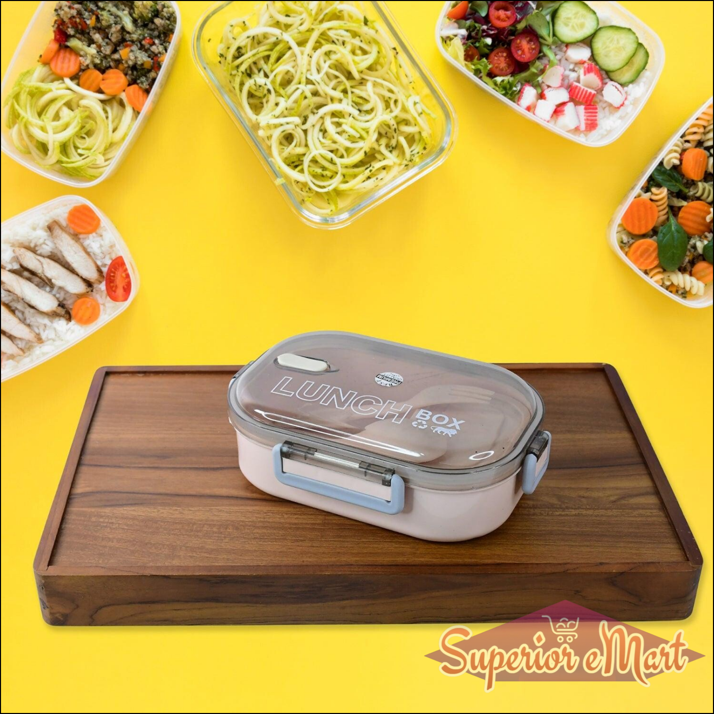 Home Chef Premium Leak-proof Lunch Box - Superior eMart