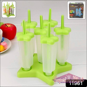 Homemade Popsicle Molds with Lids Set - Superior eMart
