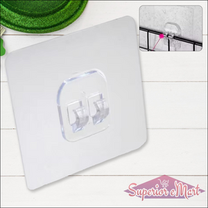 Superior eMart self adhesive wall hooks for easy hanging and organization in home and kitchen