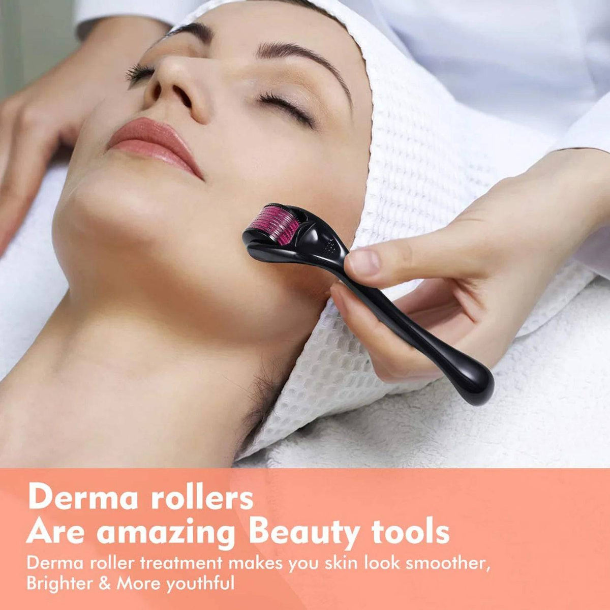 Derma Roller Anti Ageing And Facial Scrubs  Polishes Scar Removal Hair Regrowth (2 Mm) - Superior eMart