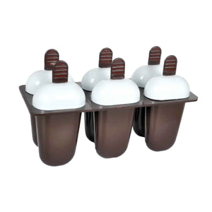 Superior eMart ice candy mould for creating frozen treats with six cavities and easy-to-use design