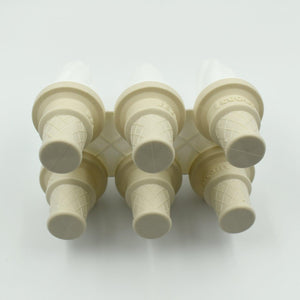 Superior eMart ice cream mold set with six cones for making homemade ice cream treats