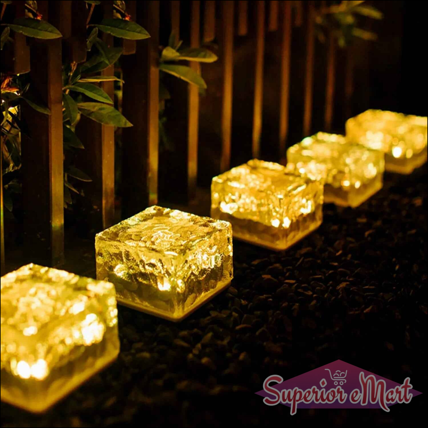 Ice Cube Shaped Outdoor Lights - Superior eMart