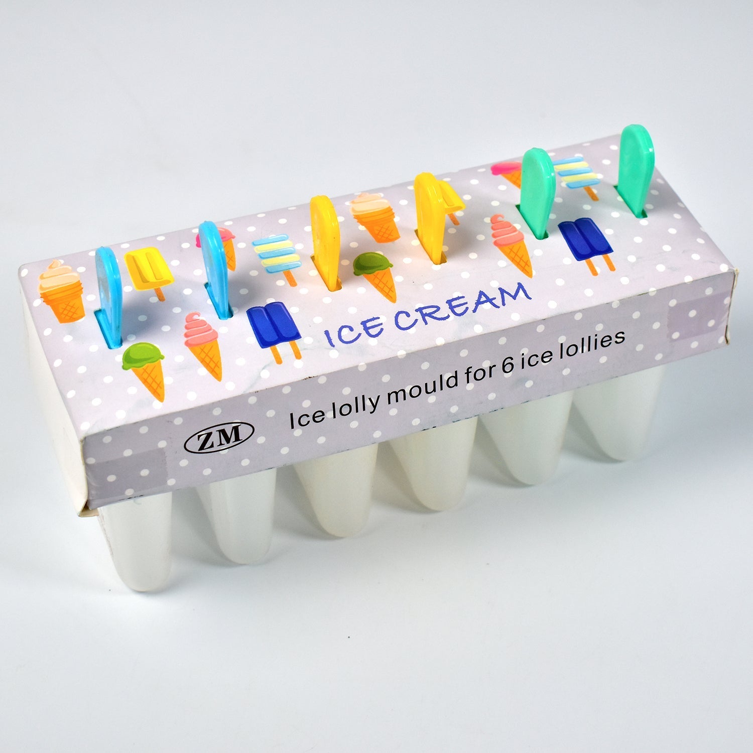 Ice Candy Maker Upgrade Popsicle Molds Sets 6 Ice Pop Makers Reusable Ice Lolly  - 7167_6_candy_mold_maker