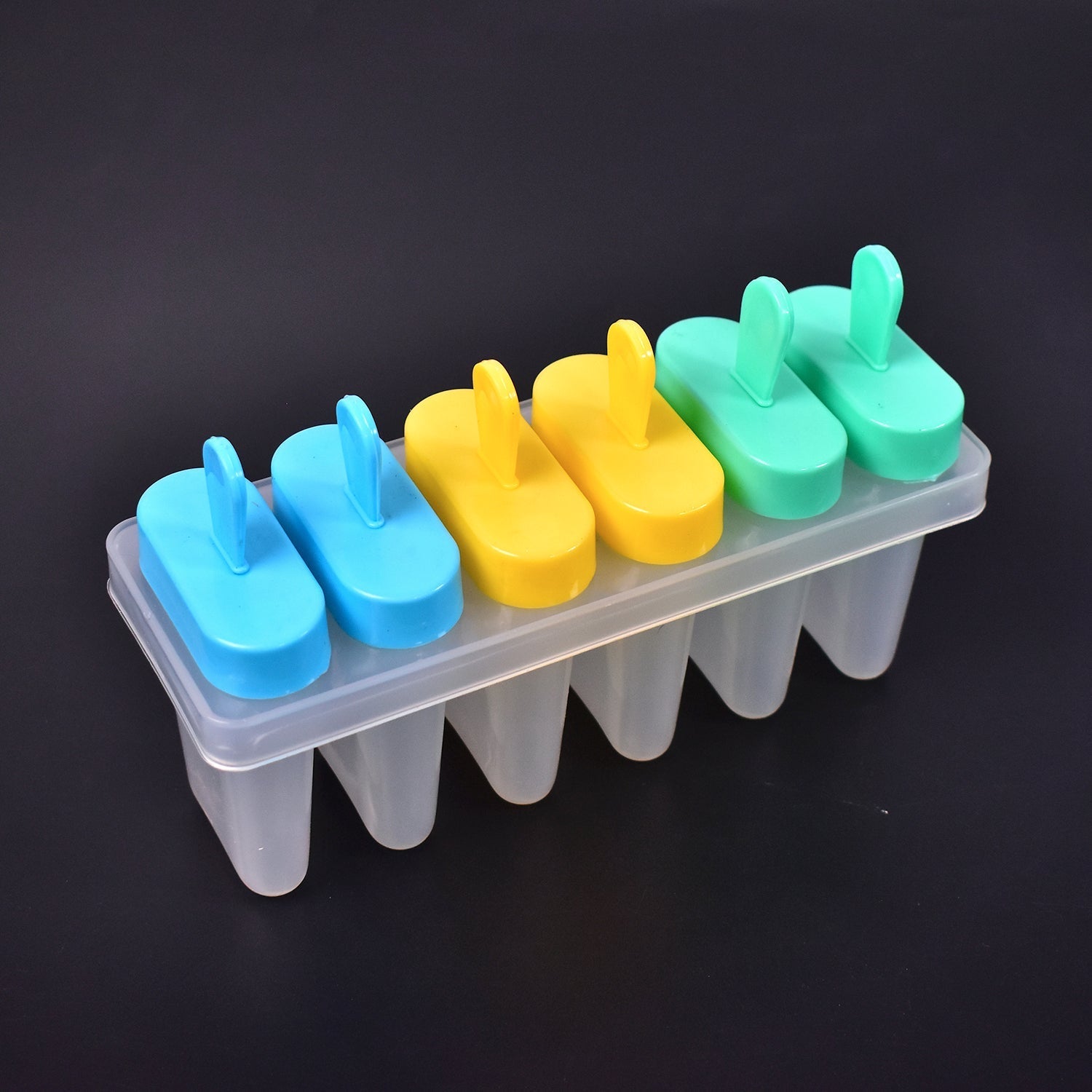 Ice Candy Maker Upgrade Popsicle Molds Sets 6 Ice Pop Makers Reusable Ice Lolly  - 7167_6_candy_mold_maker