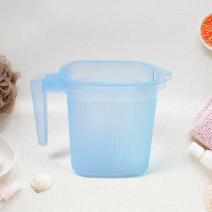 Superior eMart Transparent Bath Water Mug - Practical Design