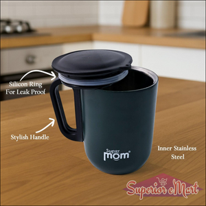 Insulated Mug With Lid Approx 300ml (1 Pc) - Superior eMart