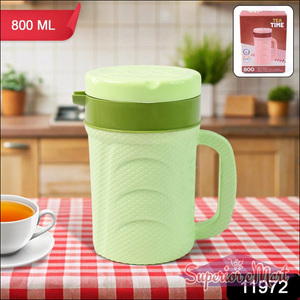 Insulated Thermos Flask 800ml - Green - Superior eMart