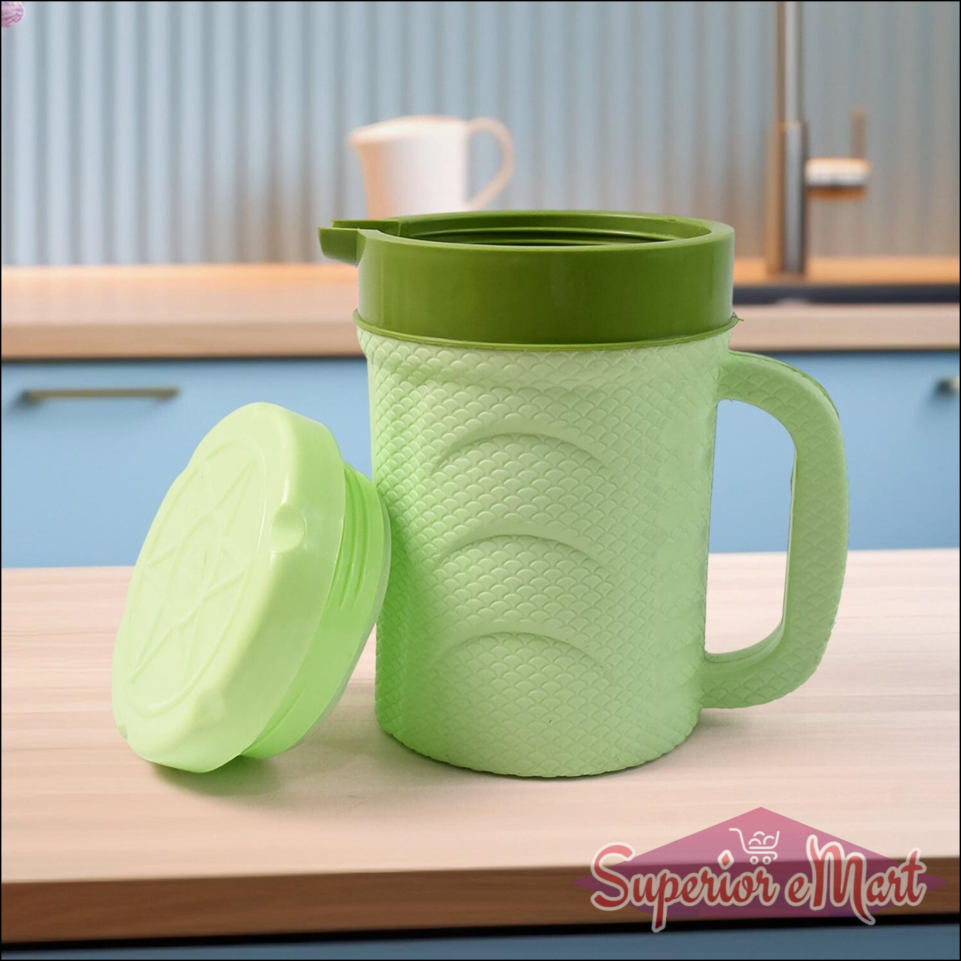 Insulated Thermos Flask 800ml - Green - Superior eMart