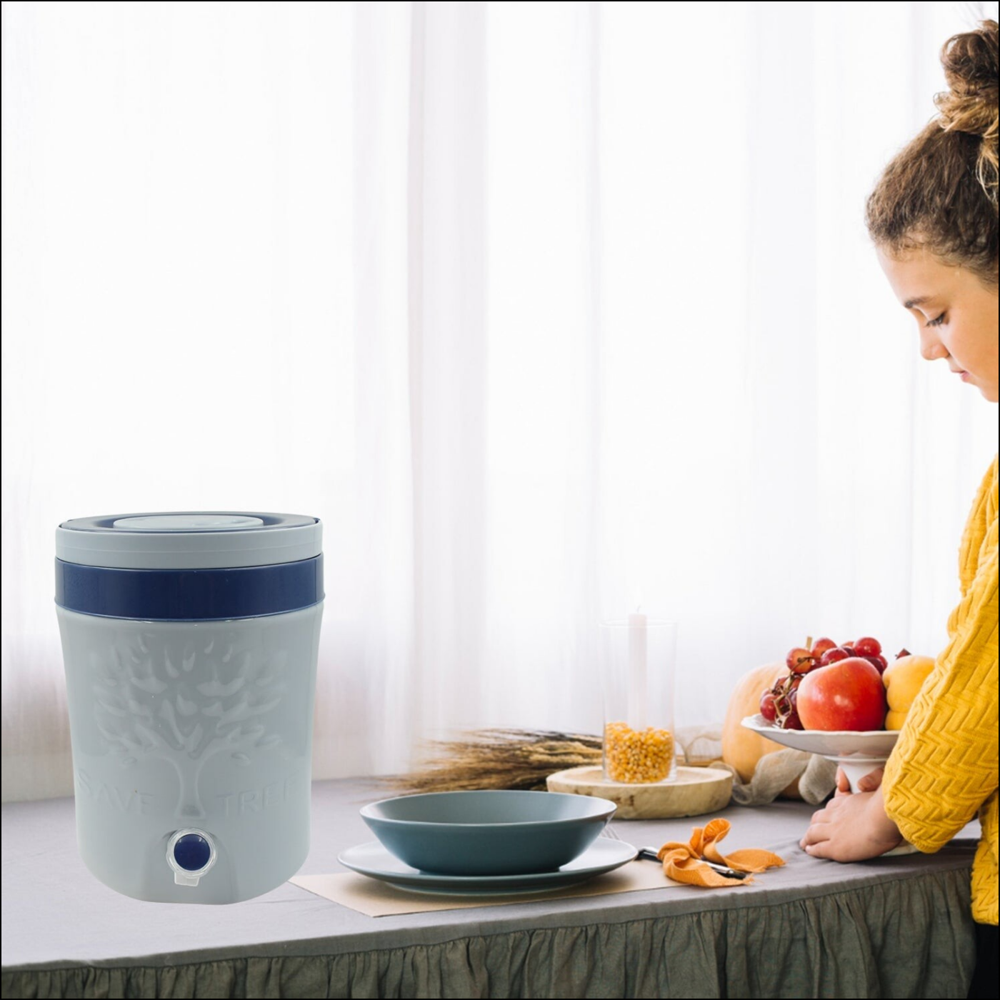 Superior eMart insulated water jug with tap ideal for parties and outdoor gatherings