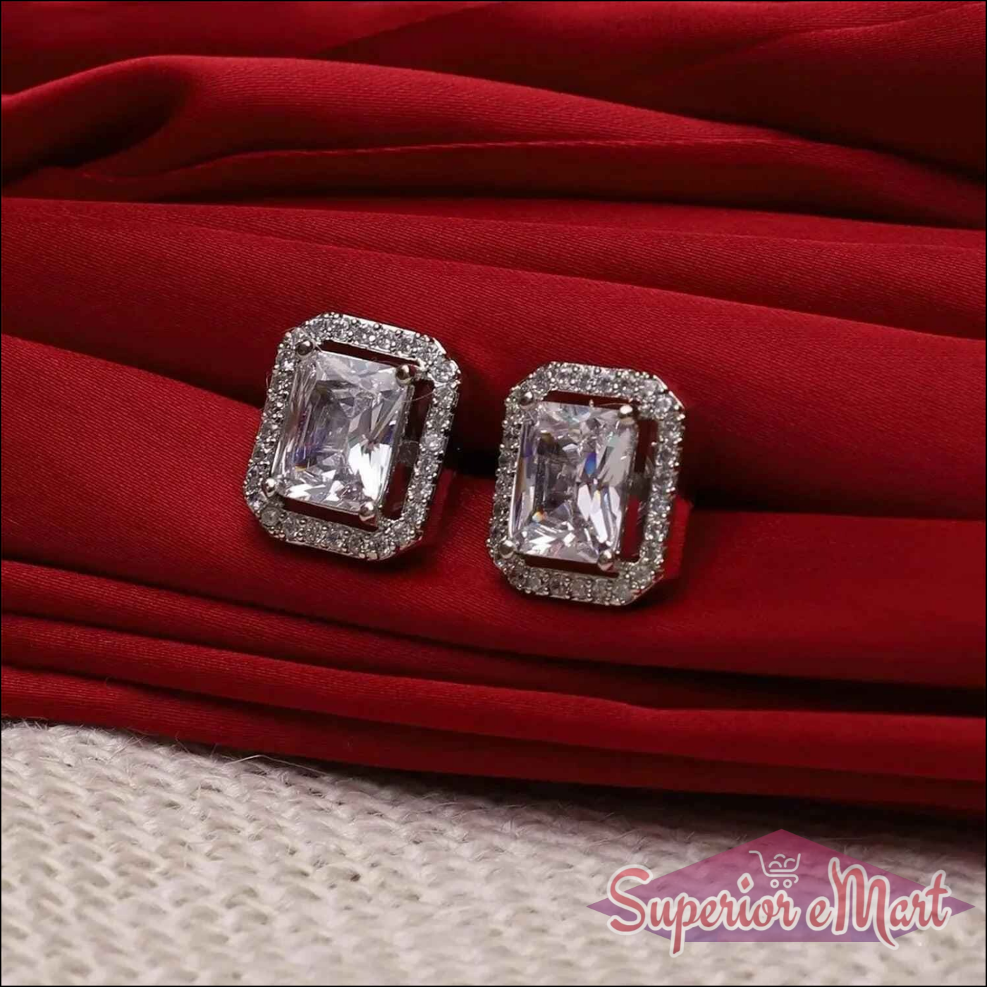 Interchangeable Diamond Earrings - Superior eMart