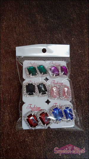 Interchangeable Diamond Earrings - Superior eMart