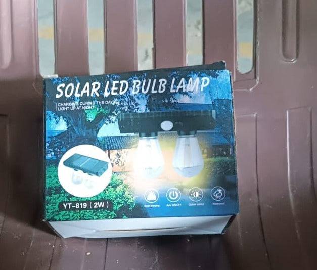 Solar Double Led Bulb Lamp Yt-819- 2w (1 Pc) - Superior eMart