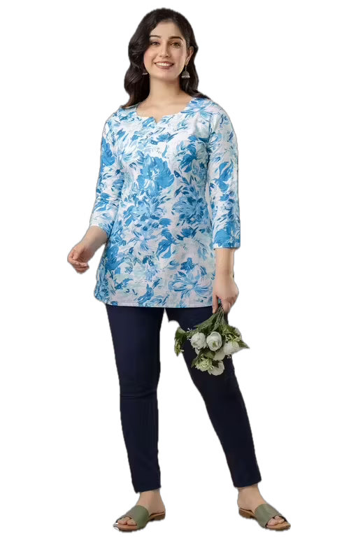 Kurti For Women - Blue.