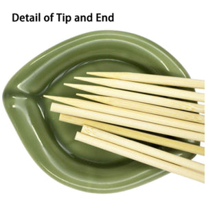 Natural bamboo wooden skewers, also known as BBQ sticks, are perfect for barbecues and grilling..