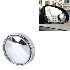 360degree Blind Spot Round Wide Angle Adjustable Convex Rear View Mirror - Pack Of 2 - Superior eMart