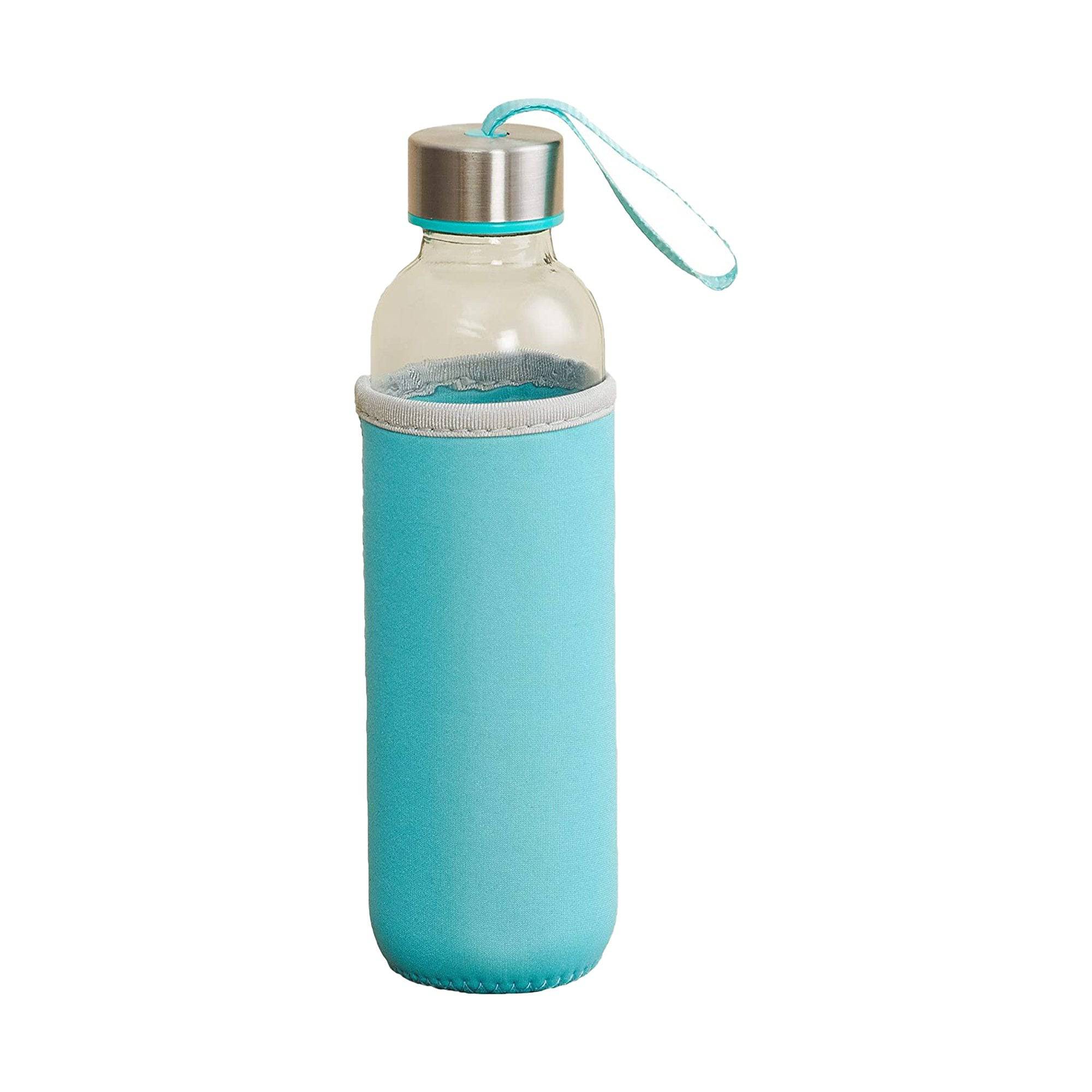 1199 Glass Water Bottle (500 Ml) With Cover - Superior eMart