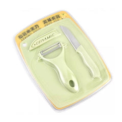 5207 Plastic Kitchen Peeler - Green  Classic Stainless Steel 3-piece Knife Set Combo - Superior eMart