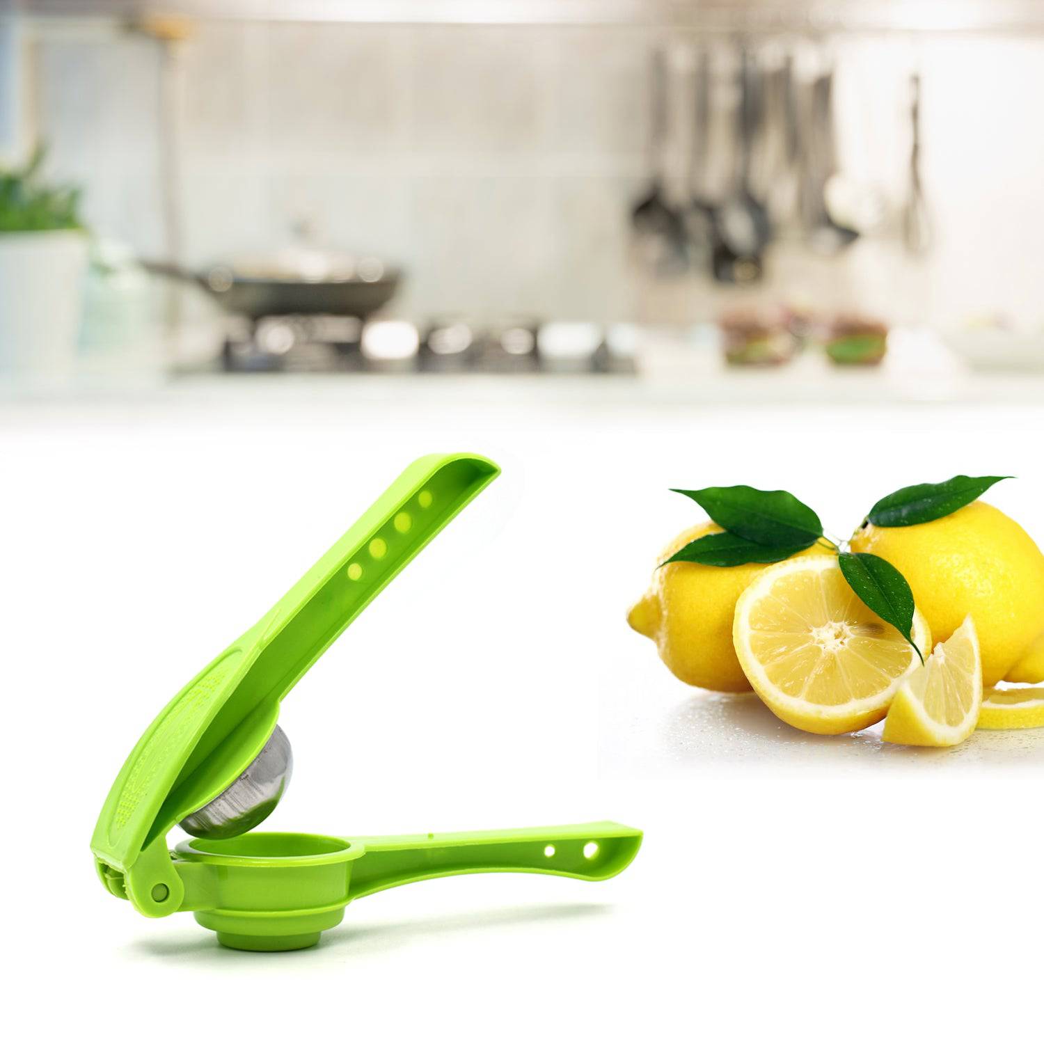 2856 Plastic Lemon Squeezer Cum Opener 2 In 1 Lemon Squeezer - Superior eMart