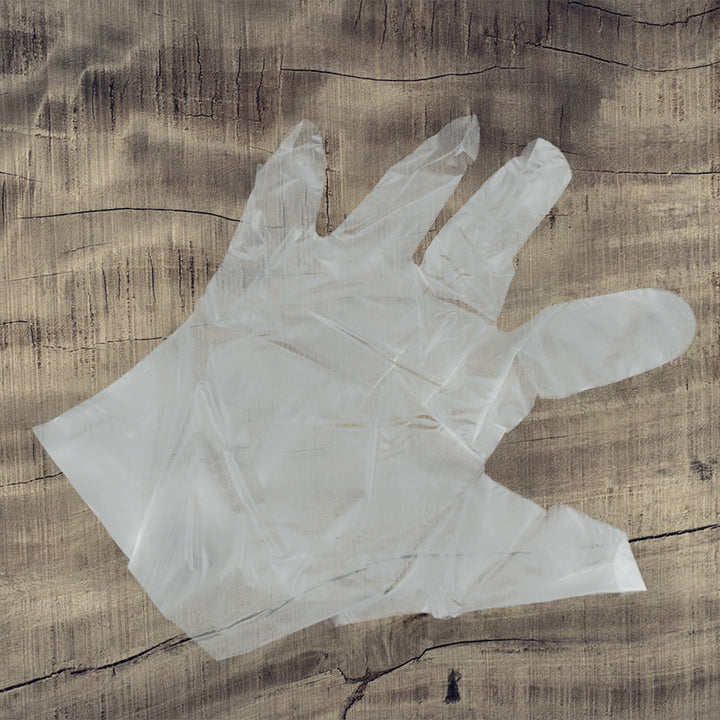 Large Size Transparent Disposable Clear Hand Gloves For Home, Kitchen, Hotels, Hospitals, Clinics, Beauty Parlor, Saloons (100 Pcs)