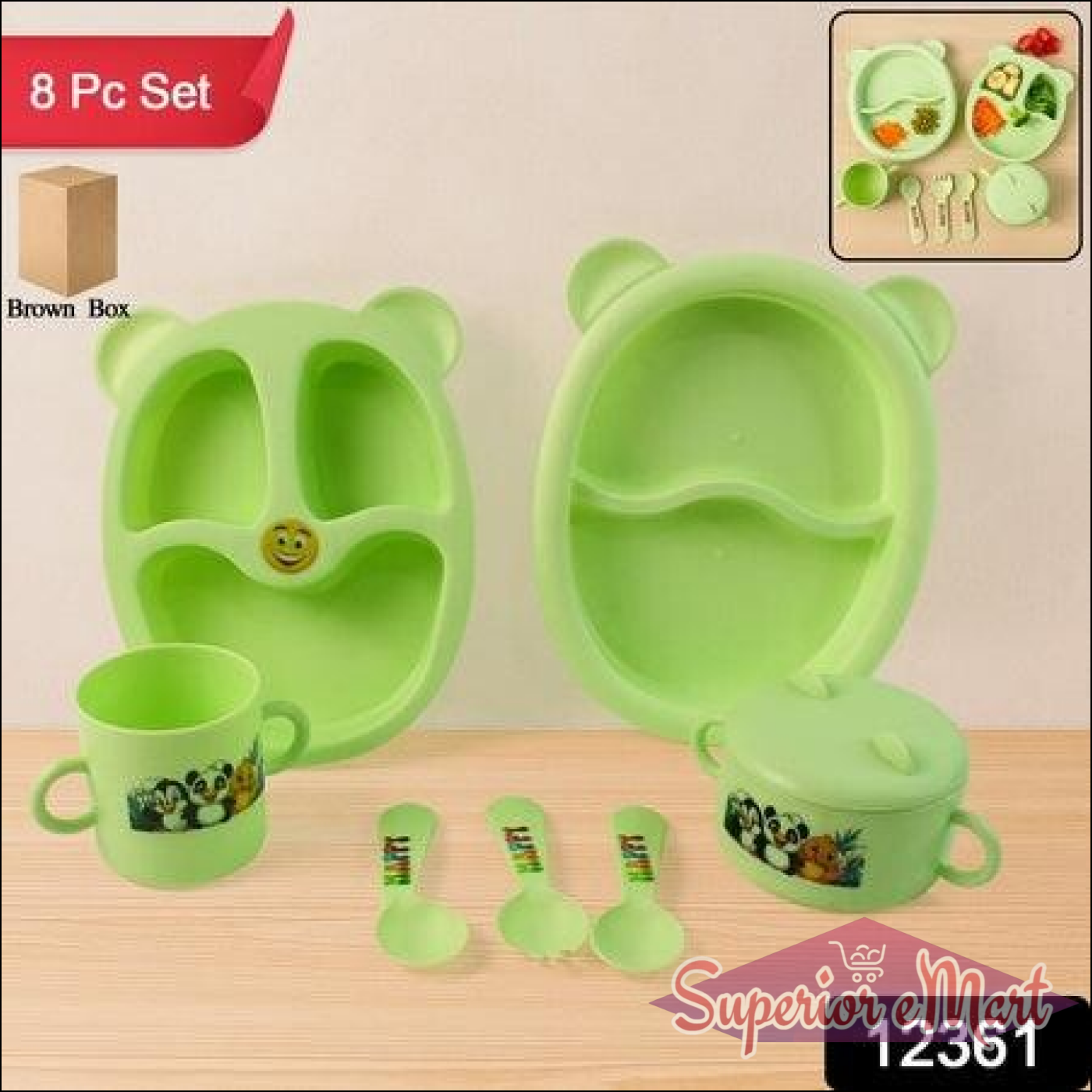 Kids Feeding Dinner (8 Pc Set) - Superior eMart