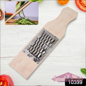 Kitchen Cheese Grater Slicer with Wooden Handle - Superior eMart