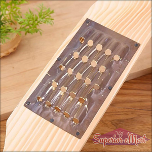 Kitchen Cheese Grater Slicer with Wooden Handle - Superior eMart