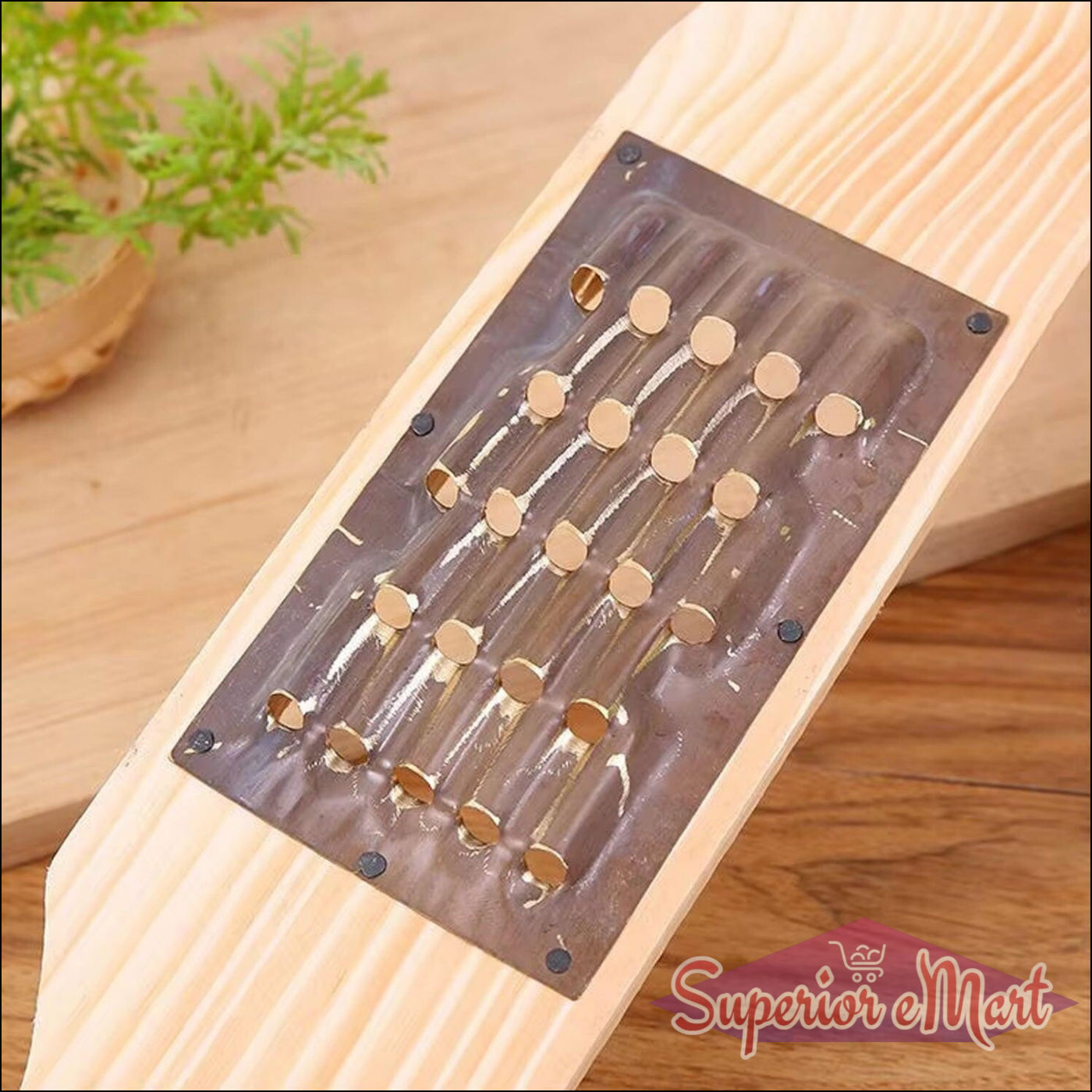 Kitchen Cheese Grater Slicer with Wooden Handle - Superior eMart