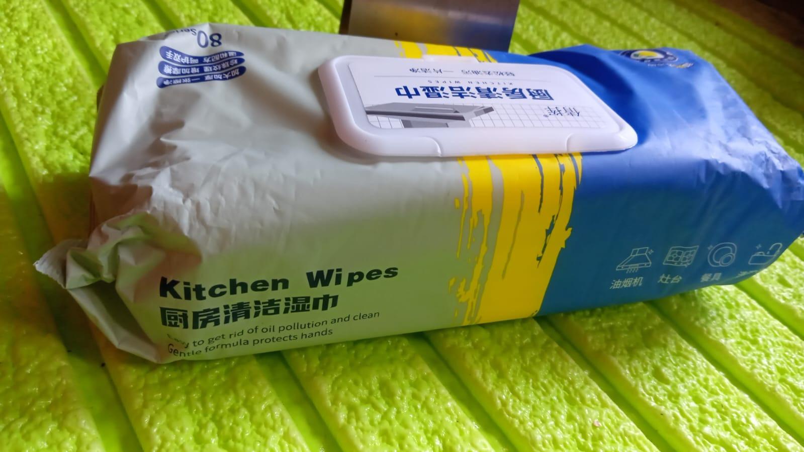 Superior eMart kitchen cleaning wipes in a convenient pack for easy kitchen surface cleaning