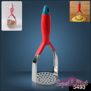 Superior eMart heavy duty potato masher with a comfortable grip for easy mashing of potatoes