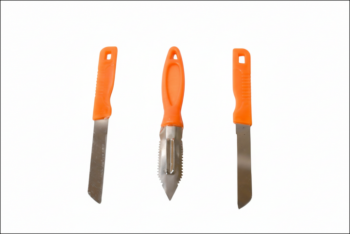 Kitchen Knife Set: 3 in 1 Multipurpose Stainless Steel Classic Kitchen Knife Set - Home & Kitchen