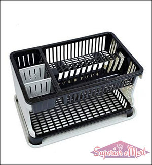 Kitchen Organizer Rack with Water Storing Tray/Dish Rack - Superior eMart