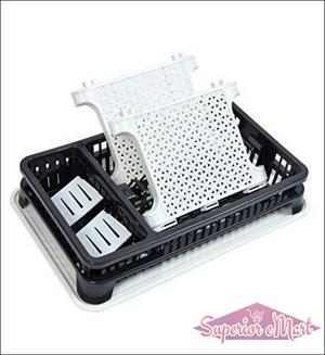 Kitchen Organizer Rack with Water Storing Tray/Dish Rack - Superior eMart