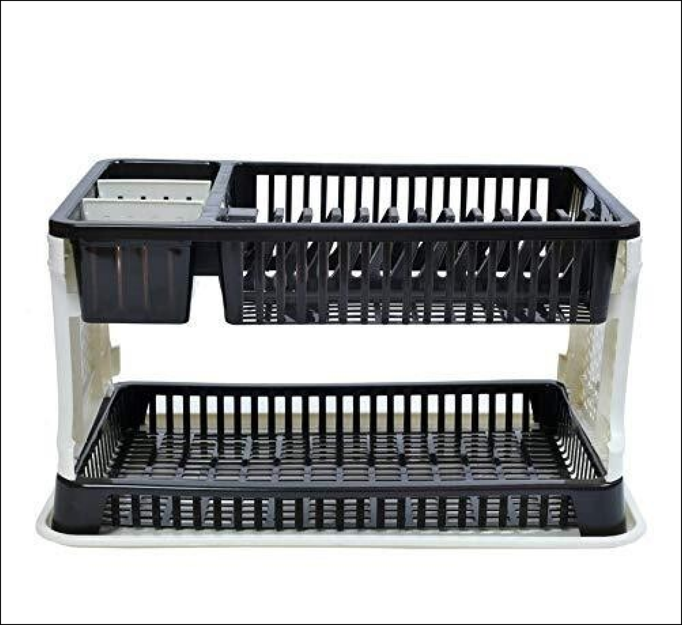 Kitchen Organizer Rack with Water Storing Tray/Dish Rack - Superior eMart