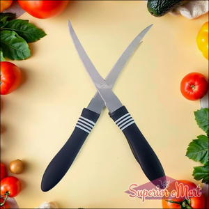 Kitchen Utility Knife (Mix Color & 2 Pc) - Superior eMart