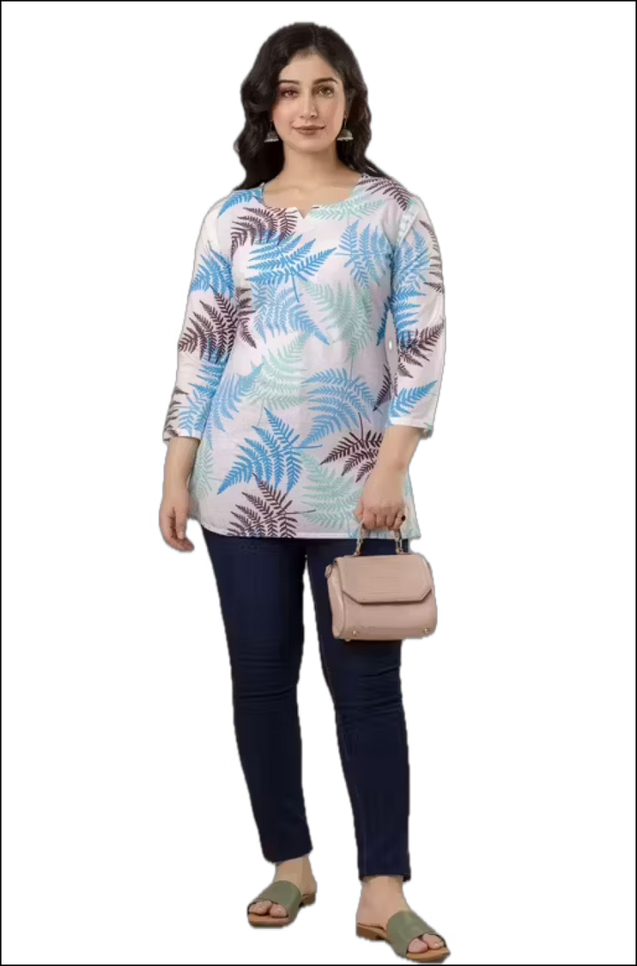 Kurti For Women - Blue.