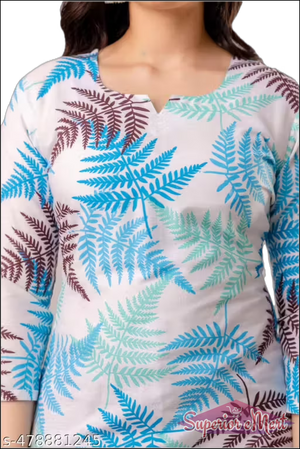 Kurti For Women - Blue.