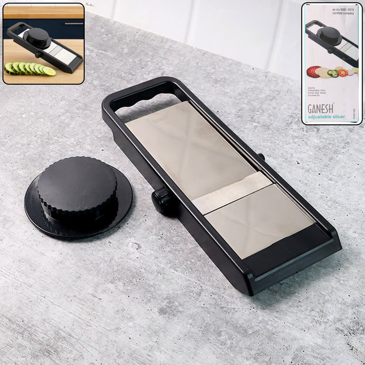 Superior eMart Adjustable Vegetable Slicer Stainless Steel