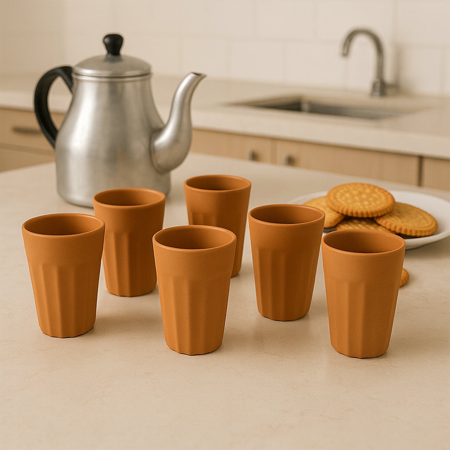 Traditional Chai Cups (125 Ml  6 Pc)
