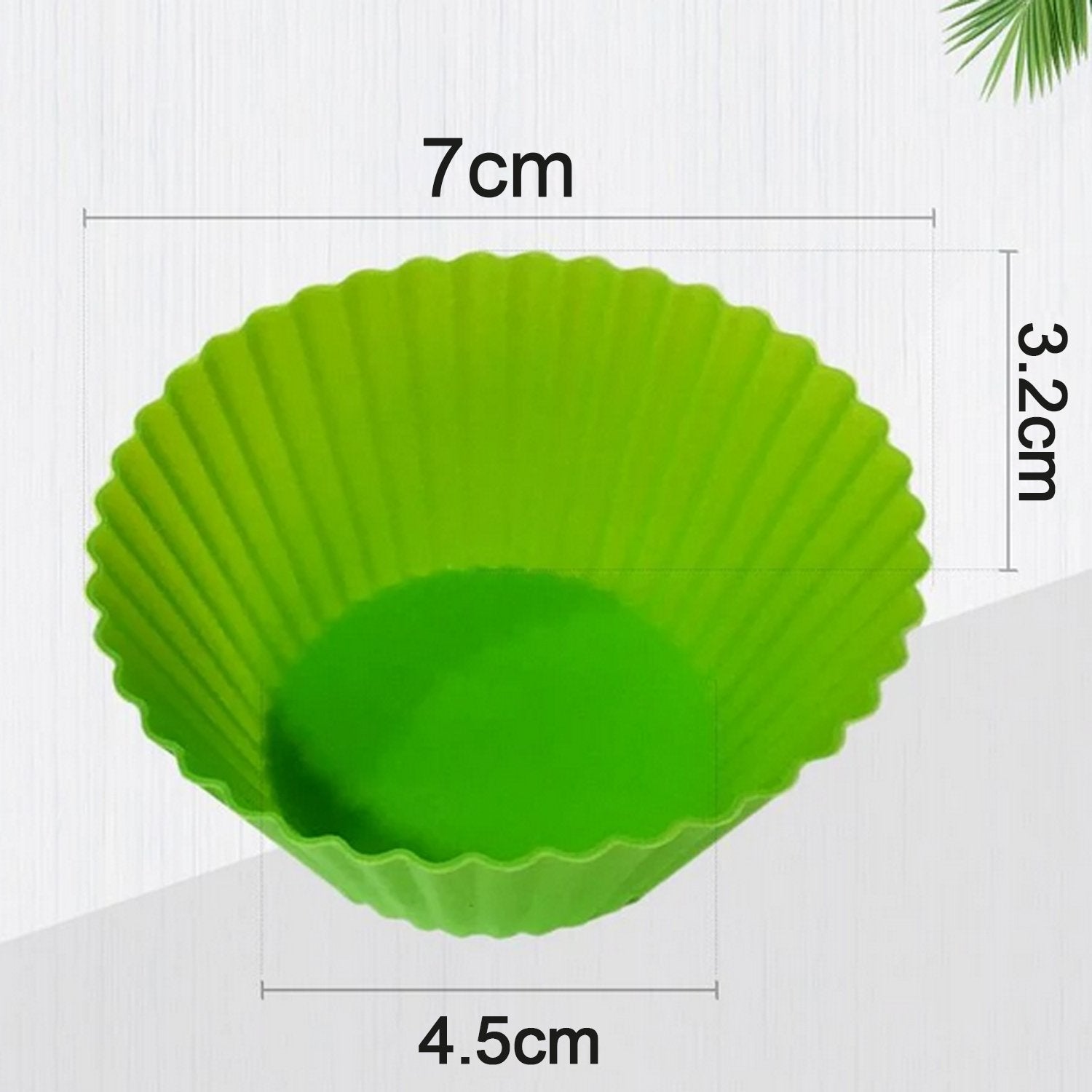 Superior eMart Silicone Cupcake Baking Molds - 12 Pack
