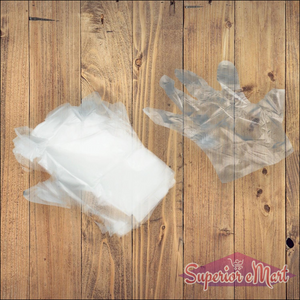 Large Size Transparent Disposable Clear Hand Gloves For Home, Kitchen, Hotels, Hospitals, Clinics, Beauty Parlor, Saloons (100 Pcs) - Superior eMart